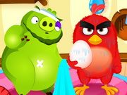 Angry Birds Meet Red Nurse