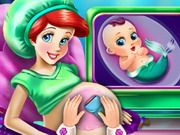 Ariel Pregnant Check Up