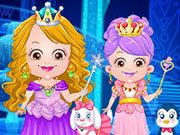 Baby Hazel Ice Princess Dressup