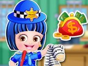 Baby Hazel Police Dressup