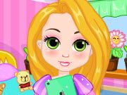 Baby Rapunzel's Gaming Day