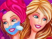 Barbie Valentine's Facial Makeover