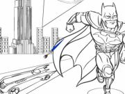 Batman Cartoon Coloring