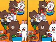 Brown and Cony Line Love