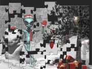 Christmas Alien Jigsaw