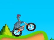 Dinosaur Bike Stunt