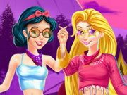 Disney Princesses Hippie Fashion