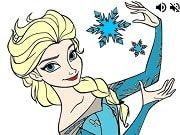 Elsa Frozen Coloring