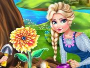 Elsa Mommy Gardening