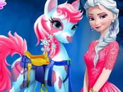 Elsa Pony Caring