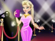 Elsa Red Carpet Dress Up