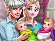 Elsa Twins Family Day