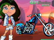 Girl Racing Moto