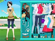 Lace Girl Dressup