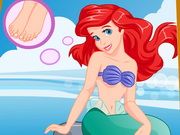 Mermaid Ariel Pedicure