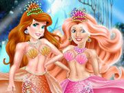 Mermaid Princesses Underwater Fashion