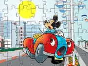 Mickey Car Puzzle