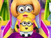 Minion Girl And The New Born Baby