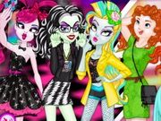 Monster High Vs Disney Princesses Instagram Challenge