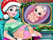 Mrs Claus Pregnant Check Up