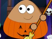 Pou Halloween Cleanup