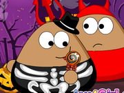 Pou Halloween Slacking