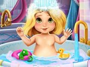 Rapunzel Baby Bath