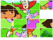 Sliding Puzzle: Dora And Boots