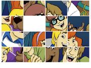 Sliding Puzzle: Scooby Doo And Friends