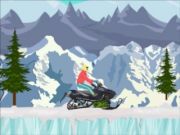 Snowmobile Extreme Jump