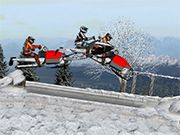 Snowmobile Winter Racing