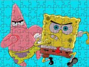 SpongeBob And Patrick In Action