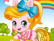 Sweet Baby Pony Dress Up